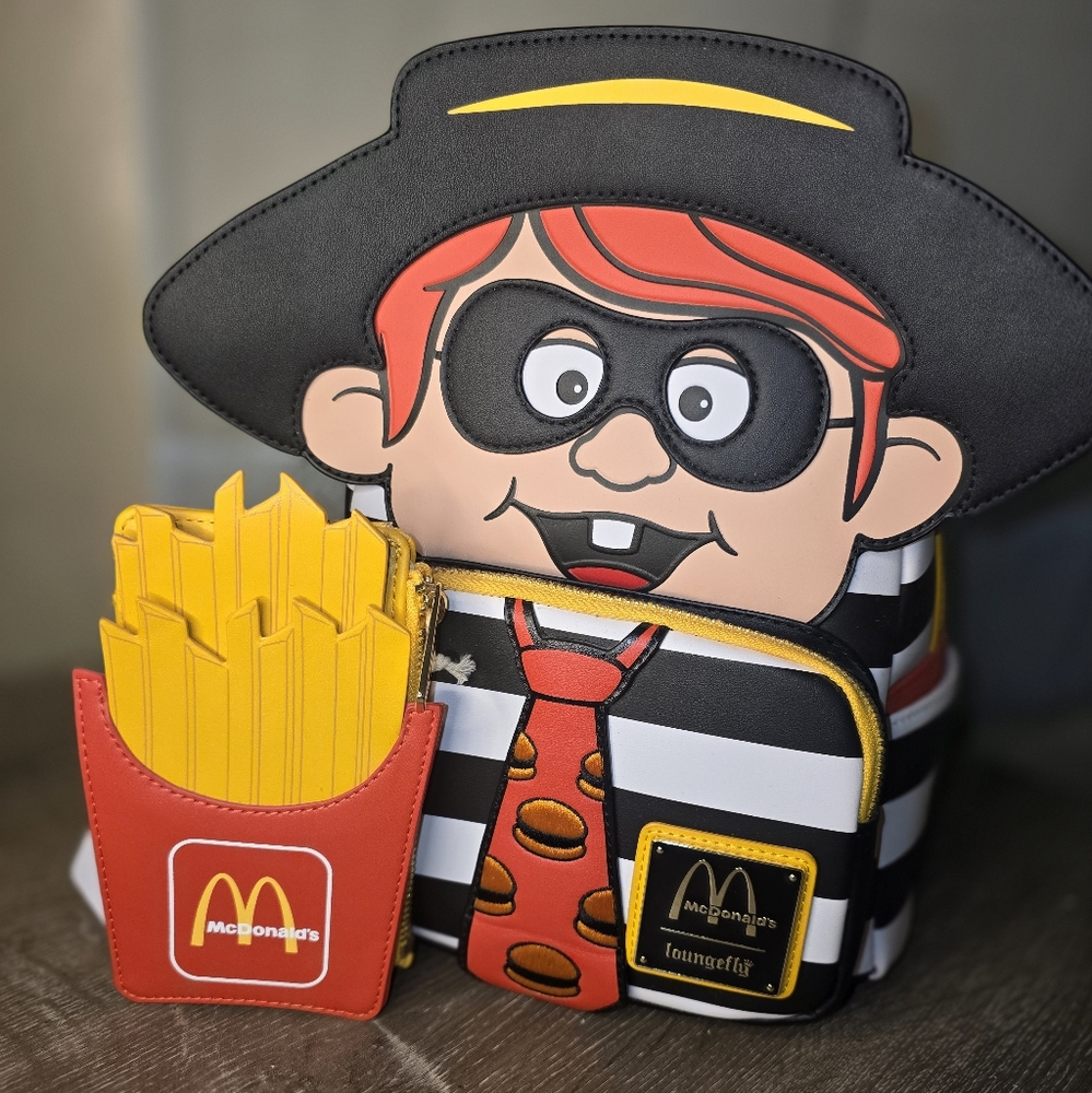 Exclusive - McDonald's Hamburglar Cosplay Mini Backpack and Wallet
